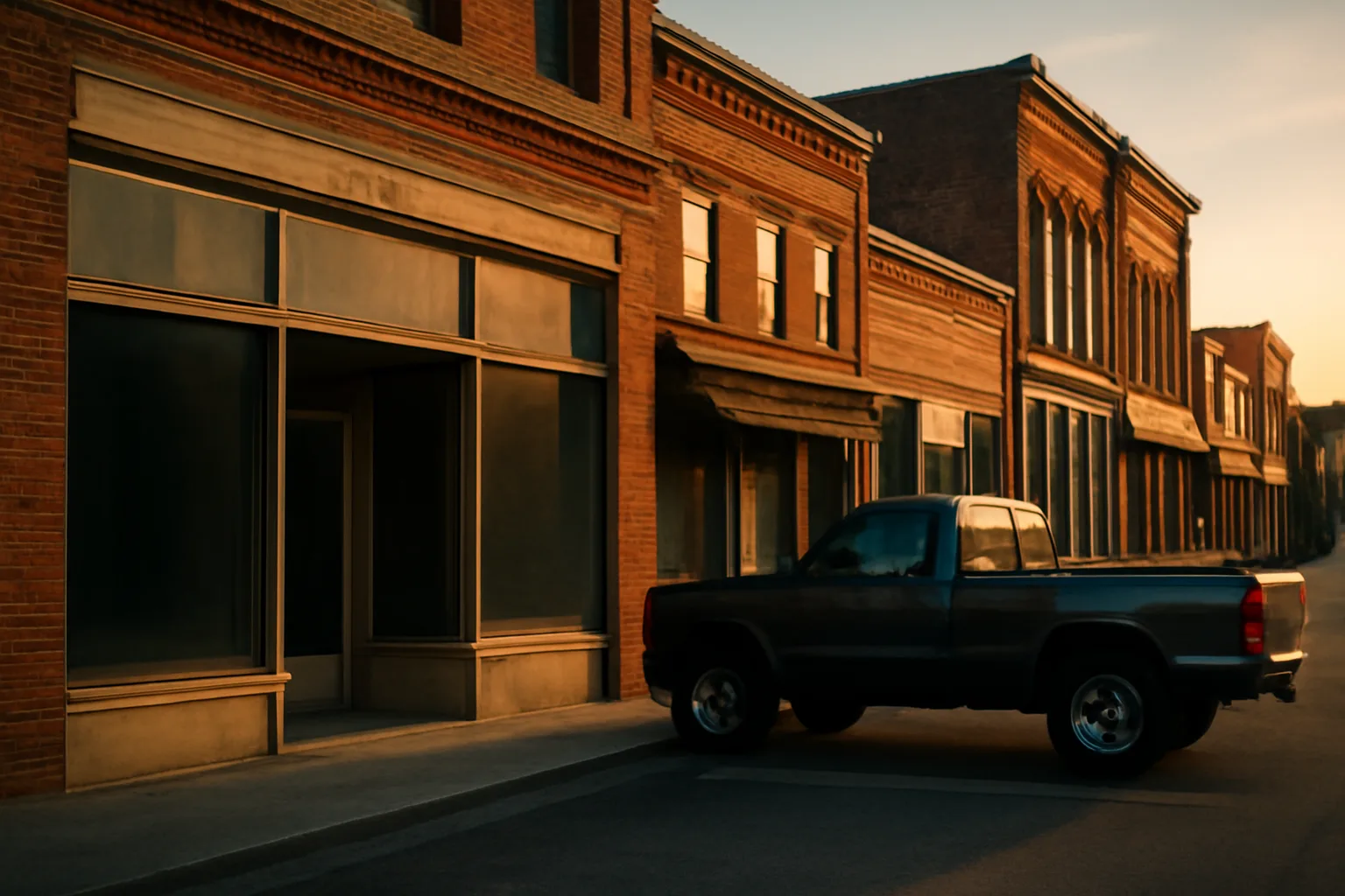Kentucky small-town storefront awaiting liquor license approval before restaurant opening